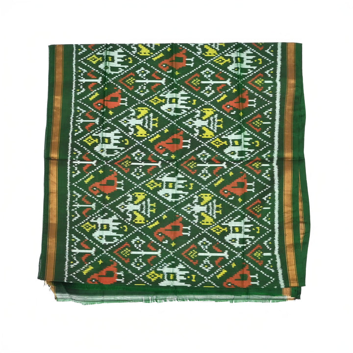 Patola Handloom Silk Stole: A Tapestry of Tradition