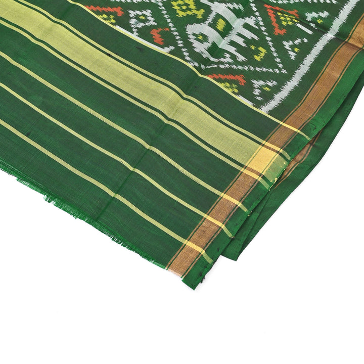 Patola Handloom Silk Stole: A Tapestry of Tradition