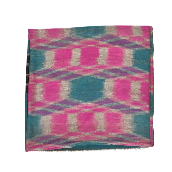 Sozni Pashmina Shawl - Handcrafted Kashmiri Art | Multicolour