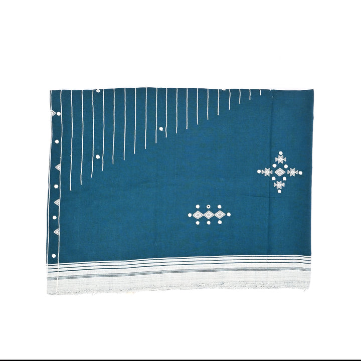 Dark Green Kala Cotton Dupatta: The Soul of Kutch