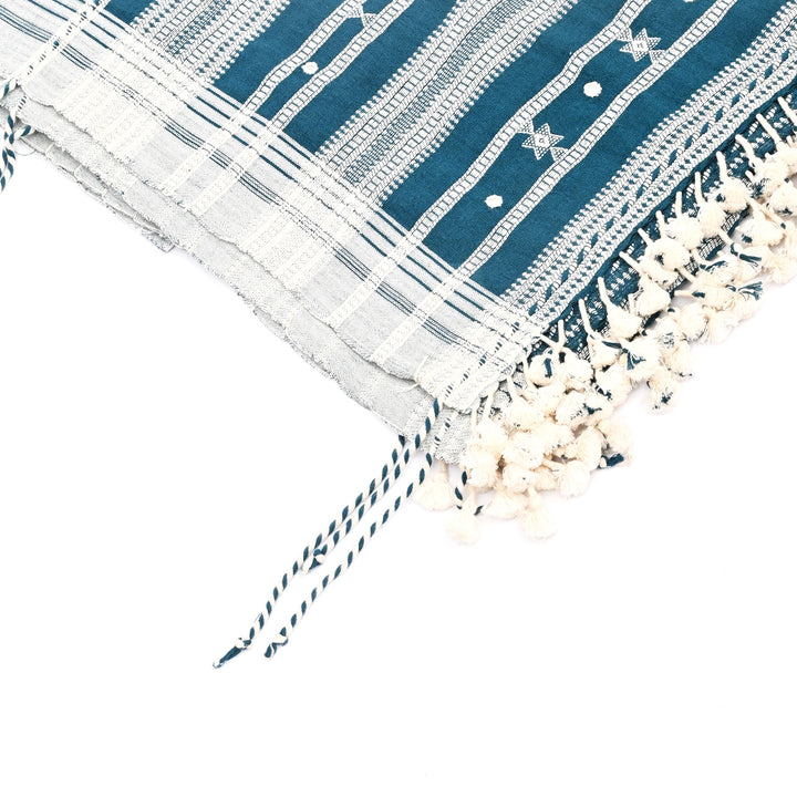 Dark Green Kala Cotton Dupatta: The Soul of Kutch