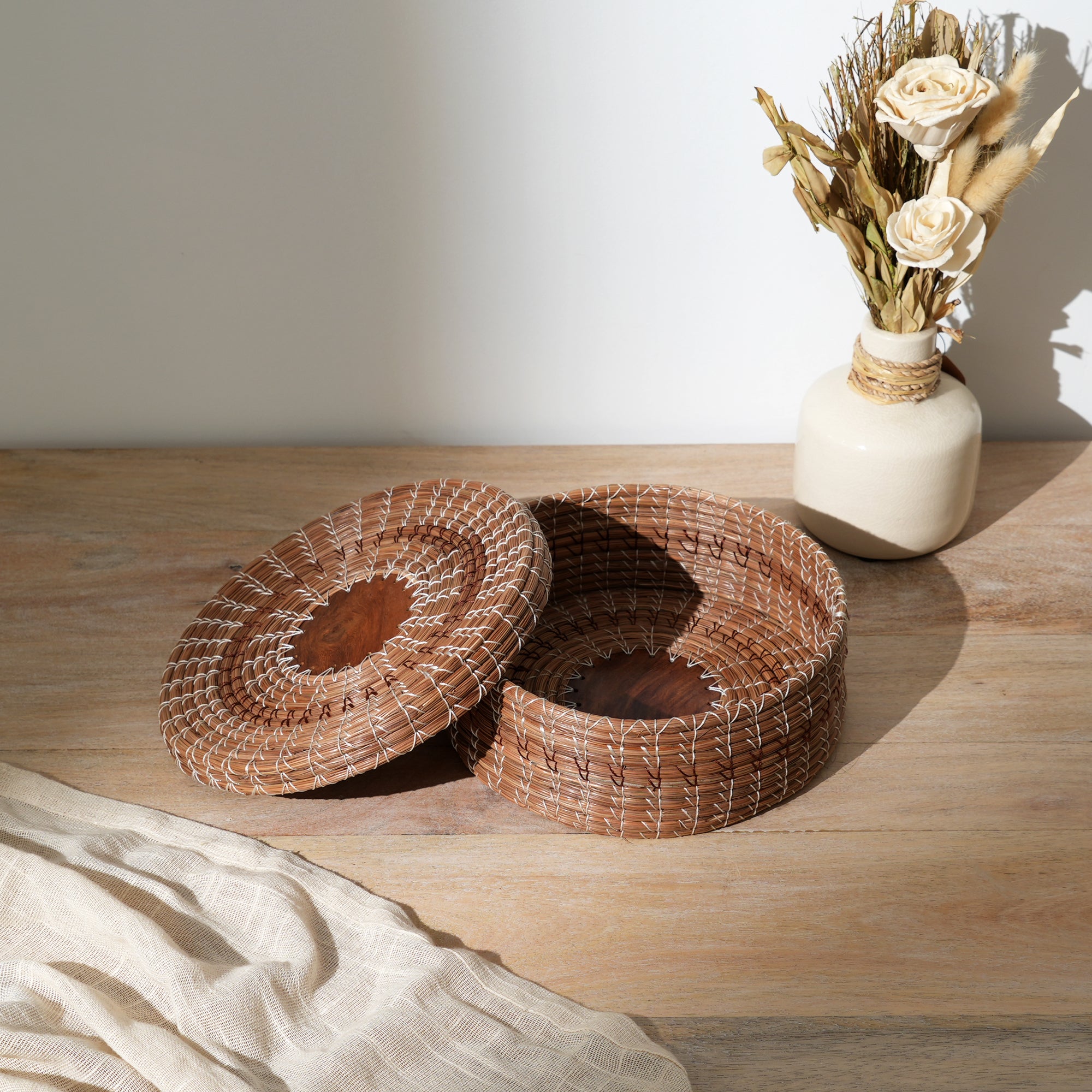 Chapati Box – Natural Brown