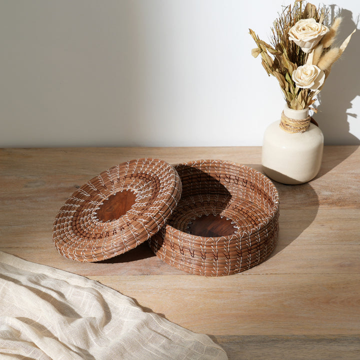 Chapati Box – Natural Brown