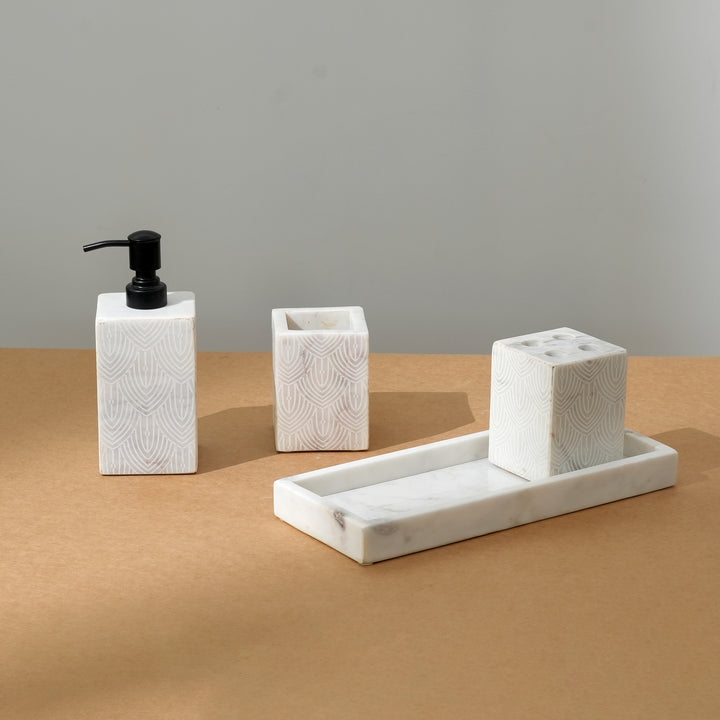 Handcrafted Marble Bathroom Set 2