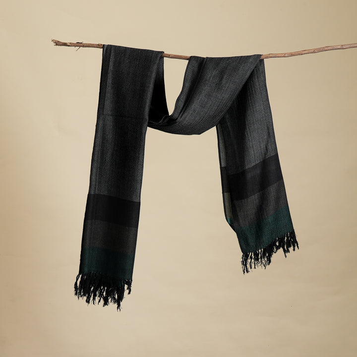 Reversible Handloom Stole – Multi-Colour