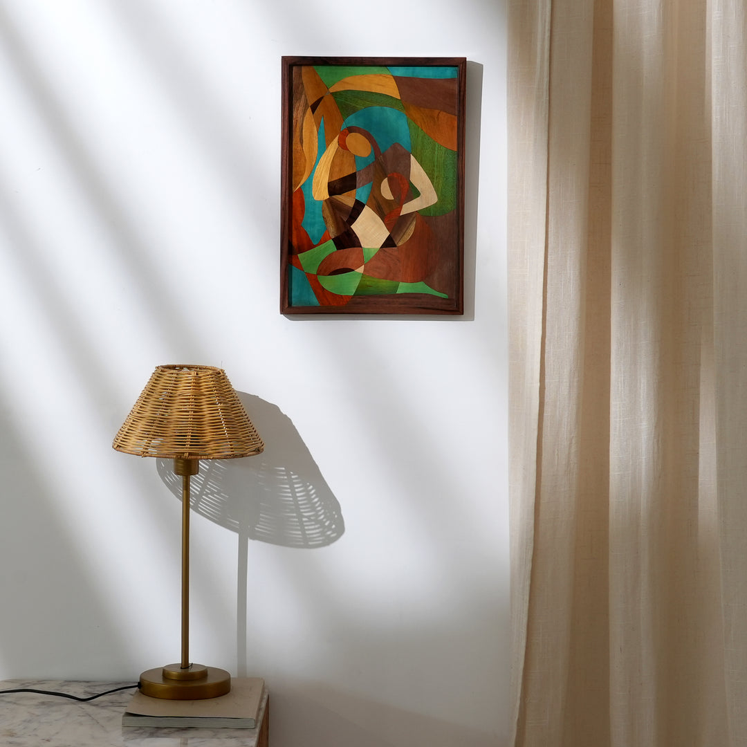 Mother & Child Wood Art - Natural Handcrafted Sculpture