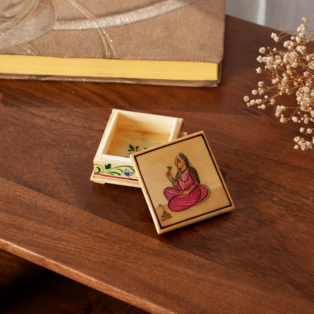 Handcrafted Bone Jewelry Box