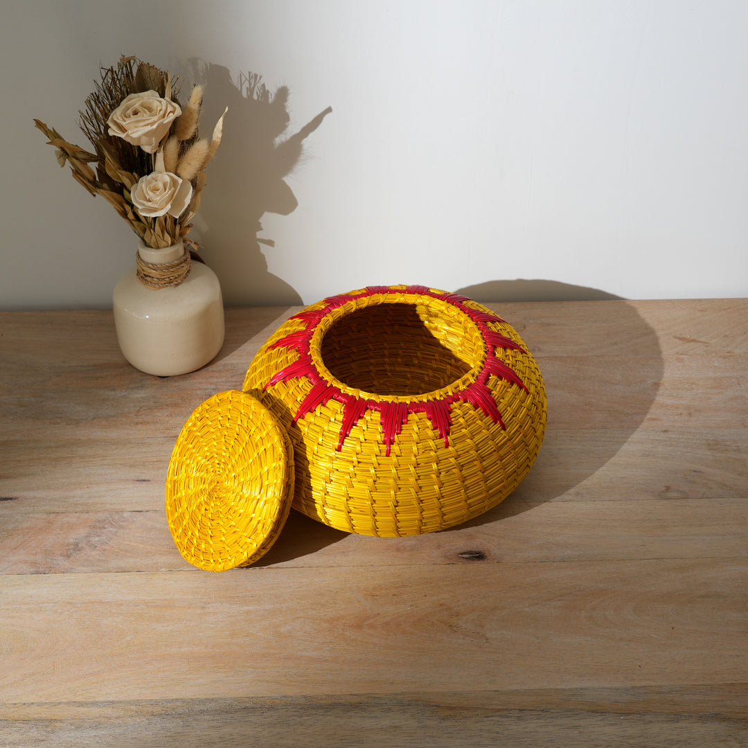 Multi-Purpose Gift Box – Handcrafted in Sikki Grass (Big)