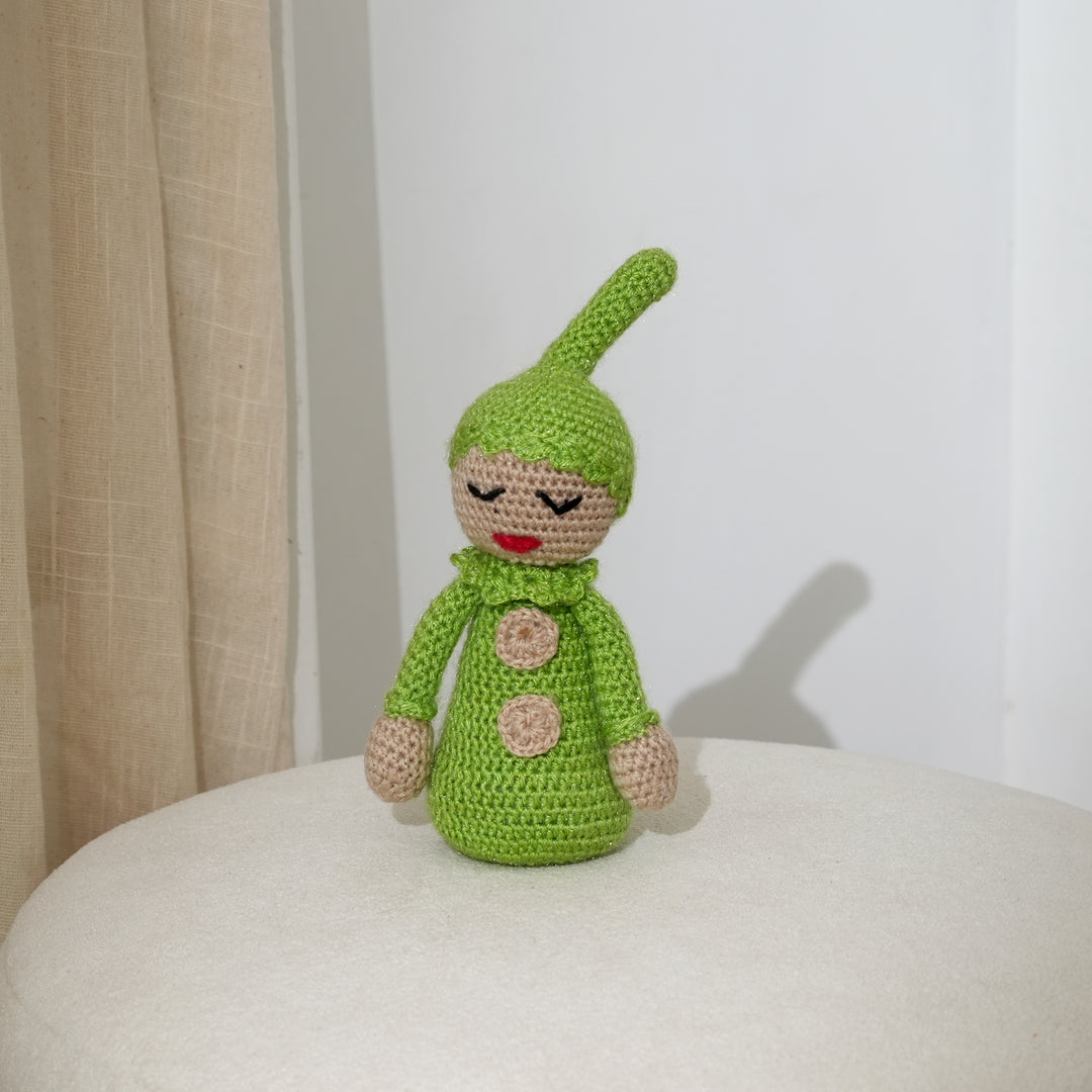 Customised Crochet Tikki Doll – Handcrafted Gift Toy