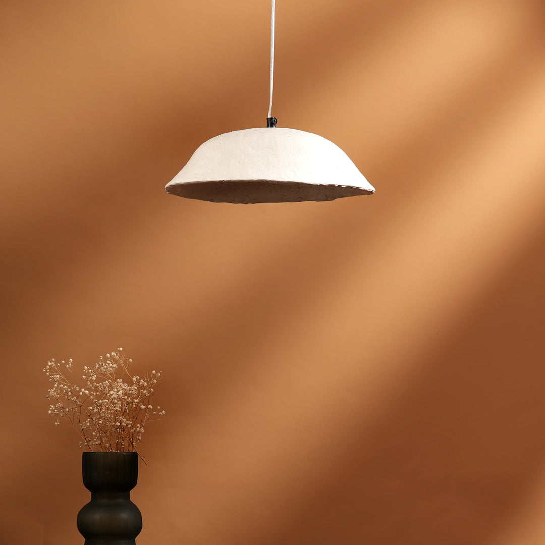 The White Pendant Light