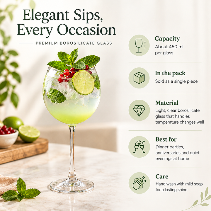 Expobazaar Onex Wine Glass 450 ml