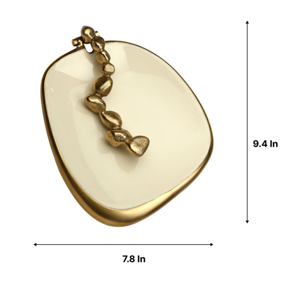 Shakti Shringar: Stone Enamel Napkin Holder for Luxe Dining Elegance