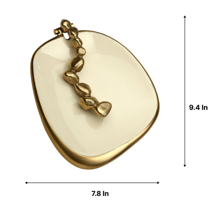 Shakti Shringar: Stone Enamel Napkin Holder for Luxe Dining Elegance