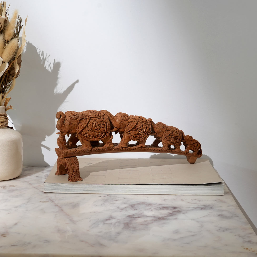 Artisan Wood Carving | Elephant Parade Home Decor