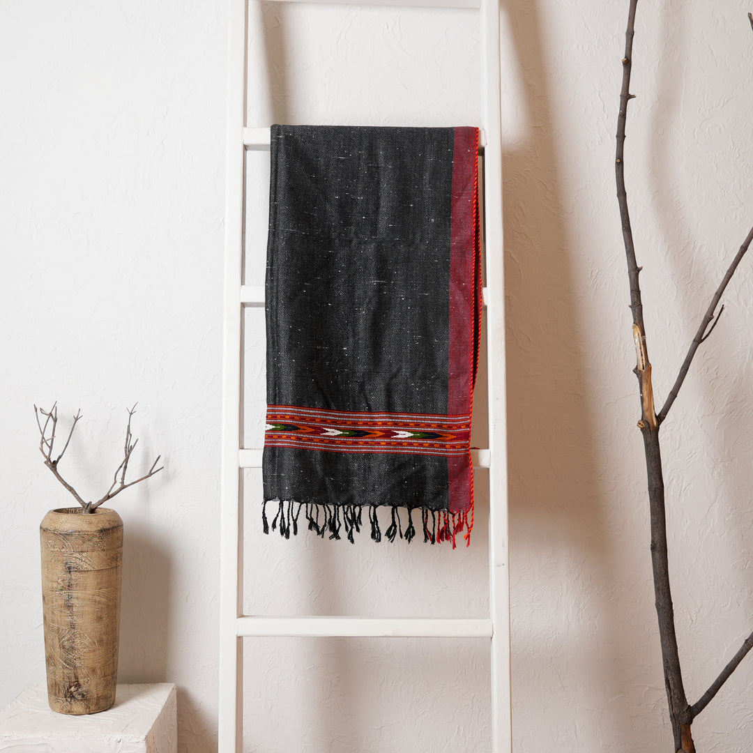 Kulvi Wool Stole | Kullu-Inspired Handloom Elegance