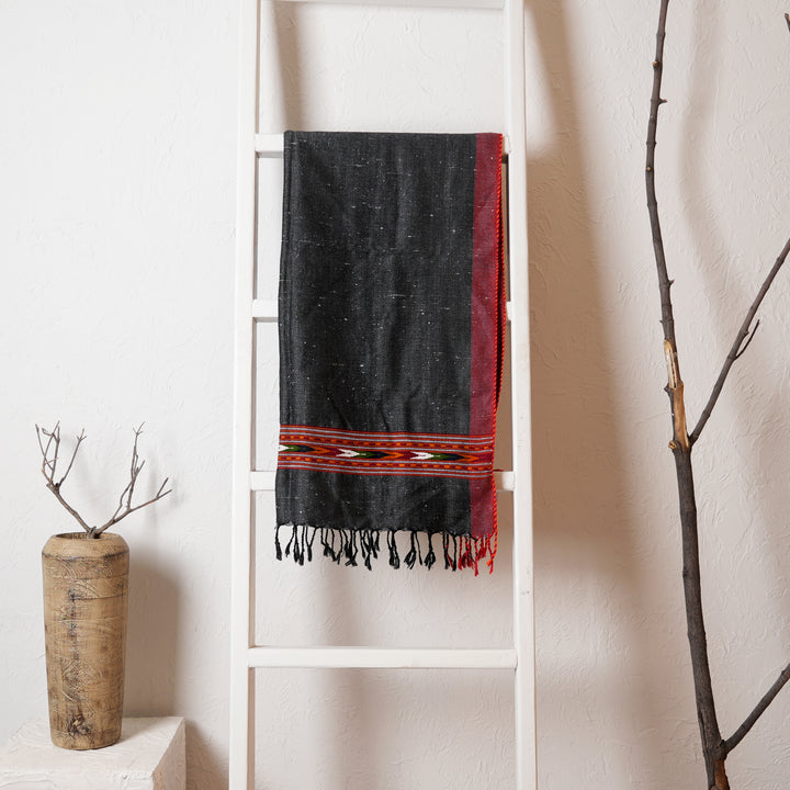 Kulvi Wool Stole | Kullu-Inspired Handloom Elegance