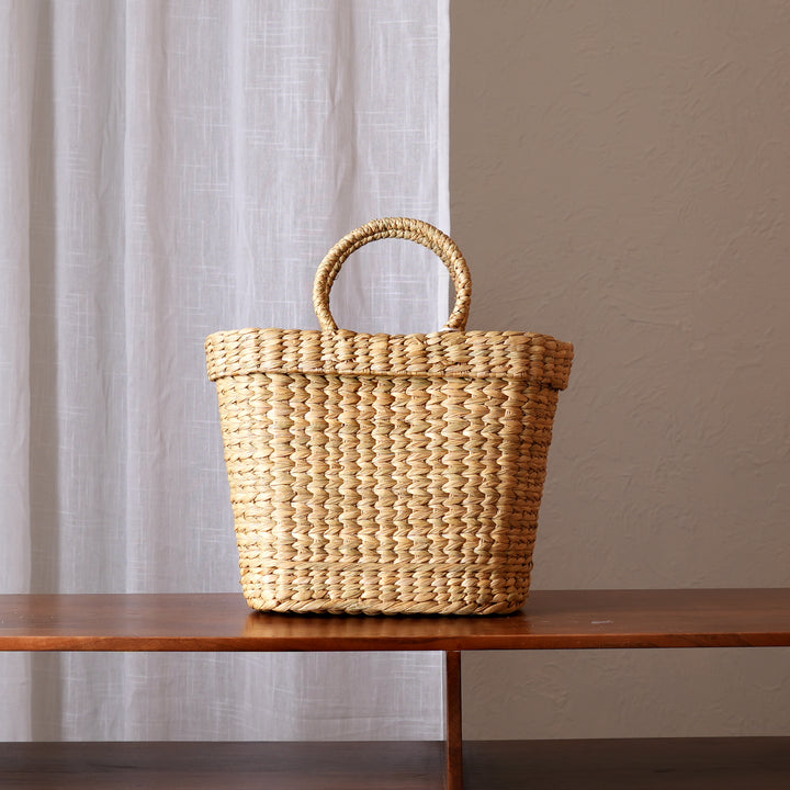 Handwoven Fancy Kauna Basket