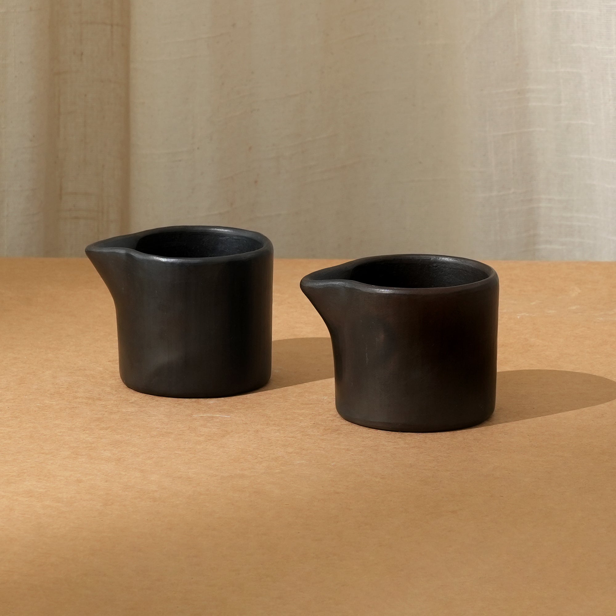 Handcrafted Stone Mug - Black, All-Purpose