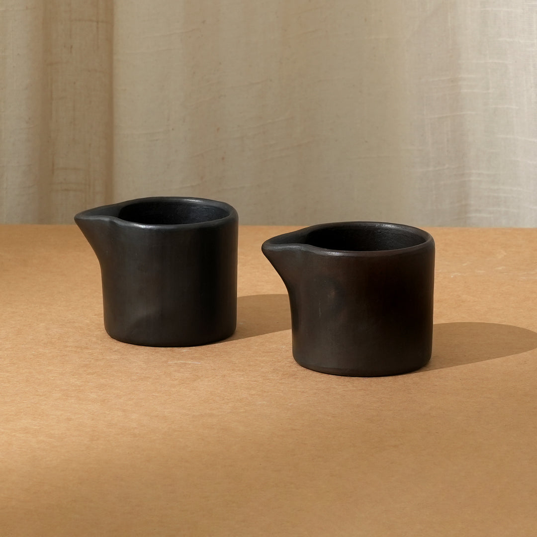 Handcrafted Stone Mug - Black, All-Purpose