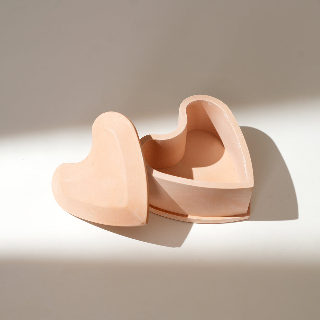 Heart-Shaped Terramix Box  | Multipurpose Organiser