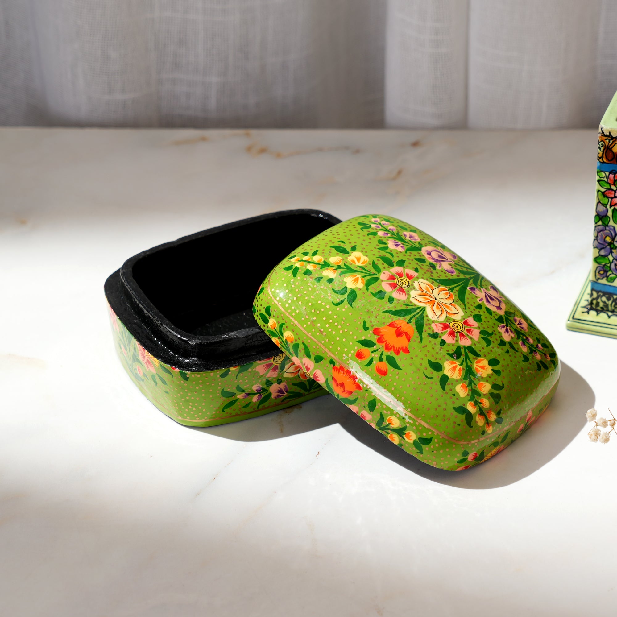 Handcrafted Paper Mache Jewellery Box