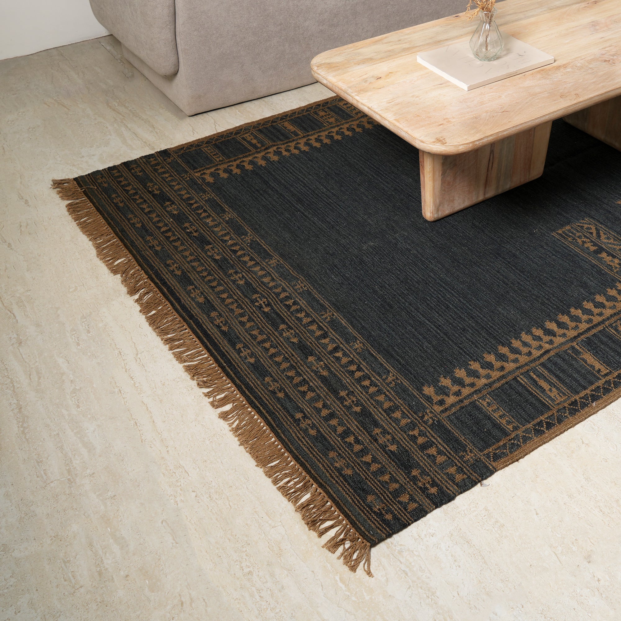 Cotton Wool Rug - Soft & Sustainable Home Decor
