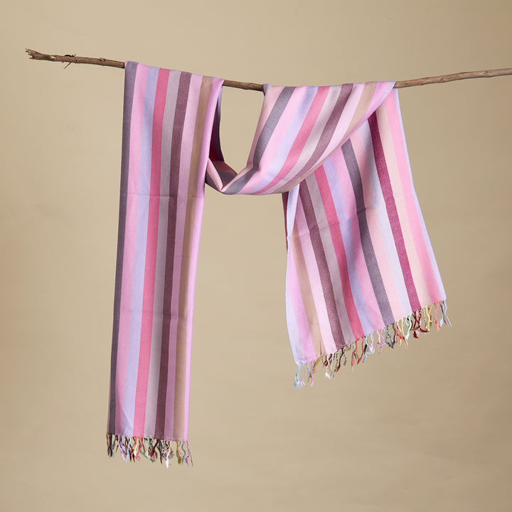 Multicolor Handwoven Merino Wool Stole