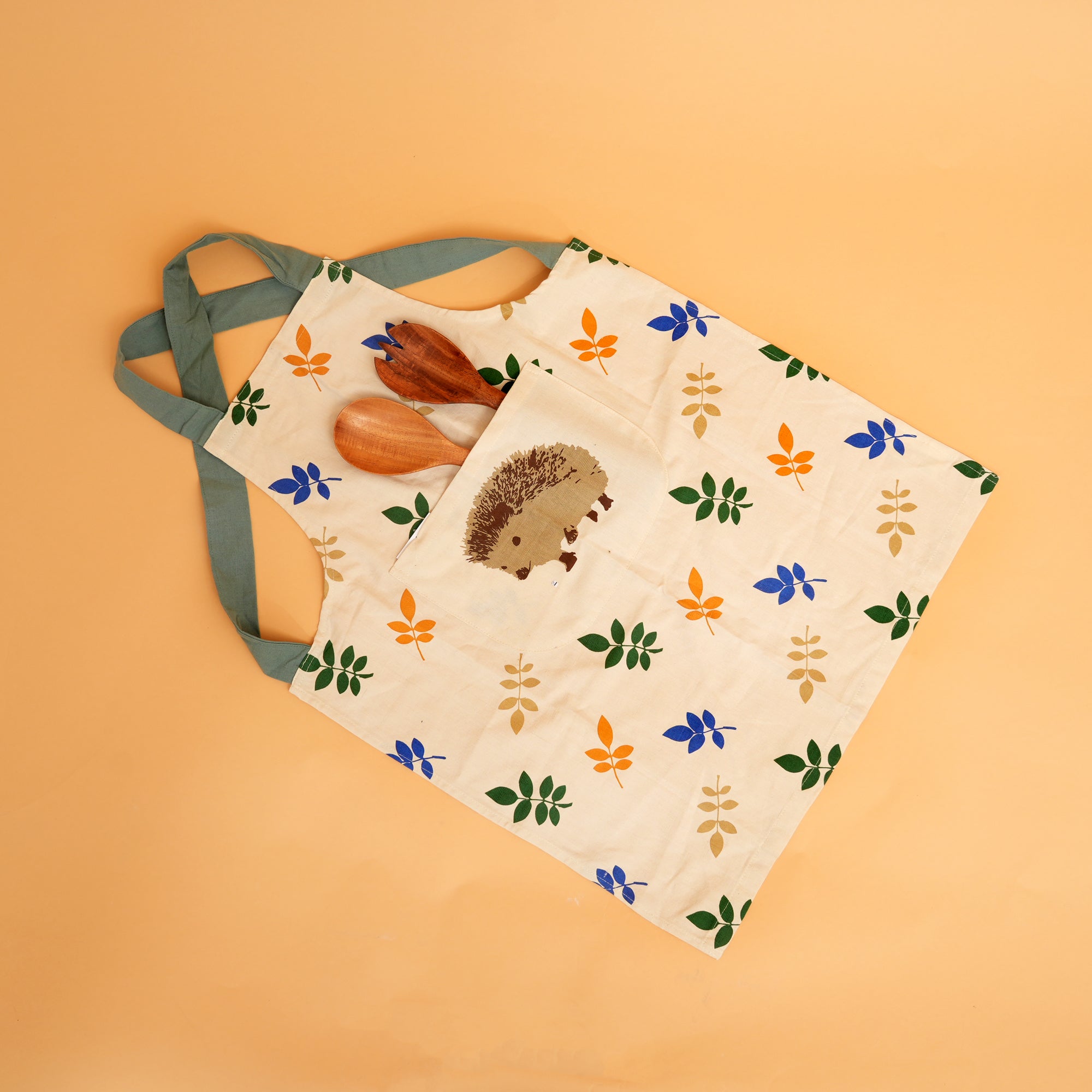 Printed Baby Apron - Soft Cotton Comfort