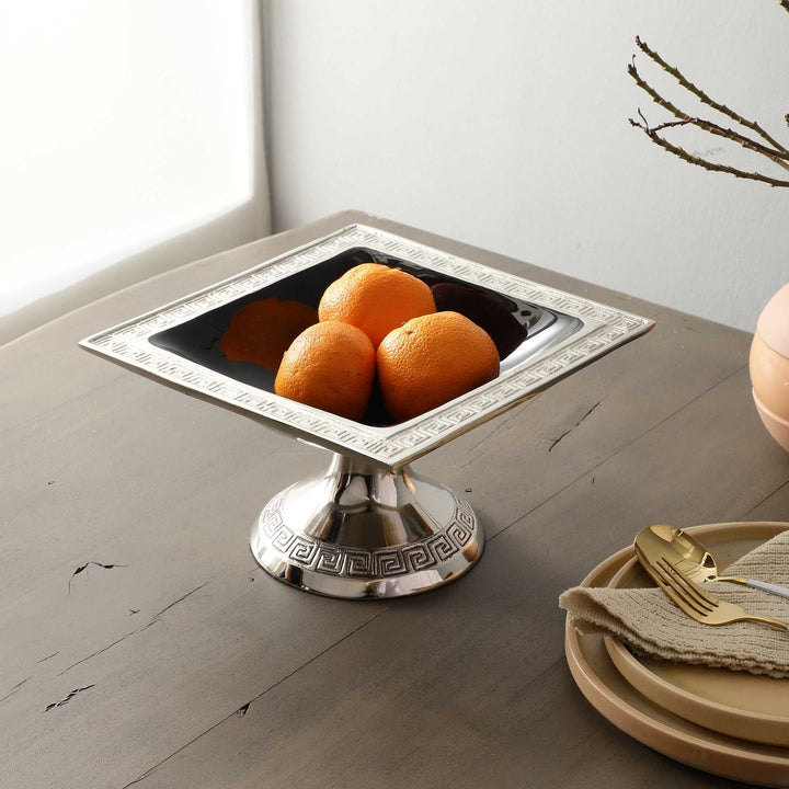 VS Design Platter Display Stand | Elegant Enamel Stand for Serveware