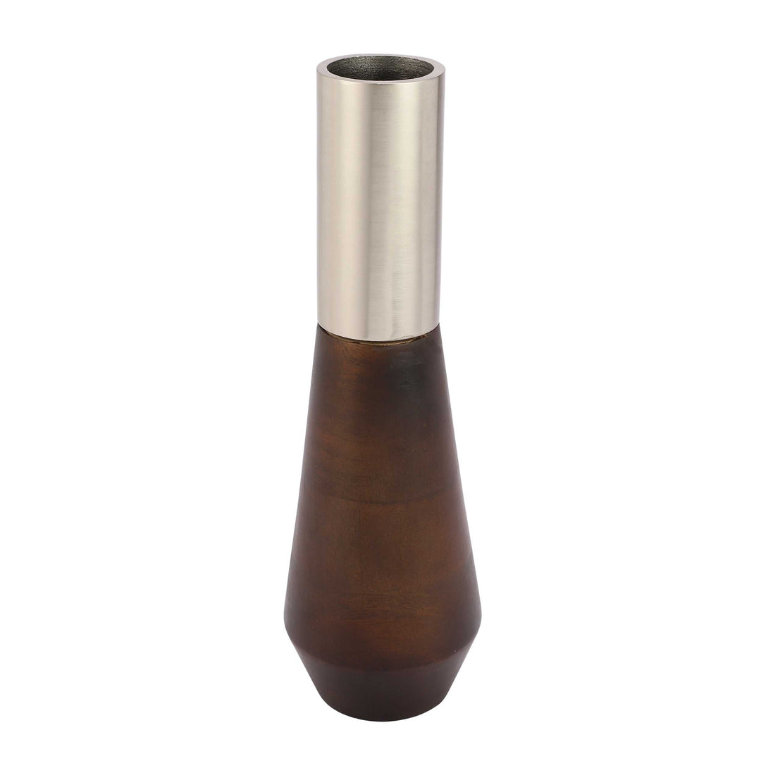 Tall Deidra Brass Majesty Vase | Grand Brass Vase for Bold Displays