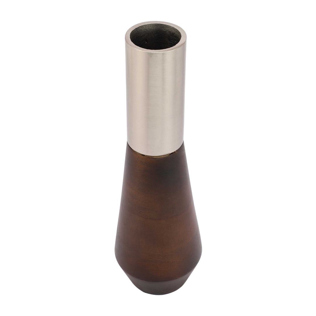 Tall Deidra Brass Majesty Vase | Grand Brass Vase for Bold Displays