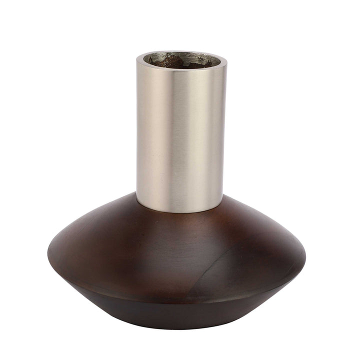 Short Deidra Brass Elegance Vase | Compact Vase for Modern Florals