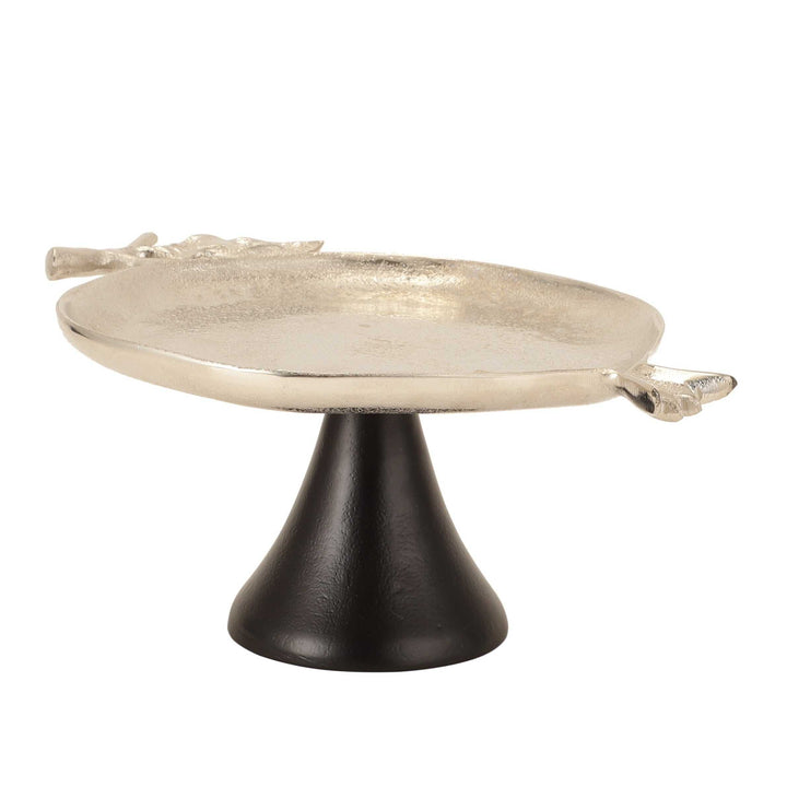 Pomegranate Metal Feast Platter | Durable Metal Tray for Elegant Dining