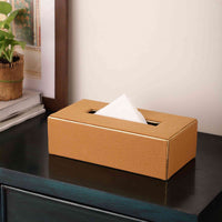 Slytherin Leather Napkin Box | Sleek Table Organizer