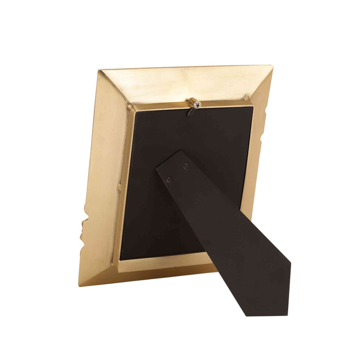 Enamel Embrace Jet Black Frame | Sleek Photo Display for Modern Decor