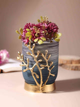 VinLux Curvaceous Glass Vase | Modern Tabletop Decor