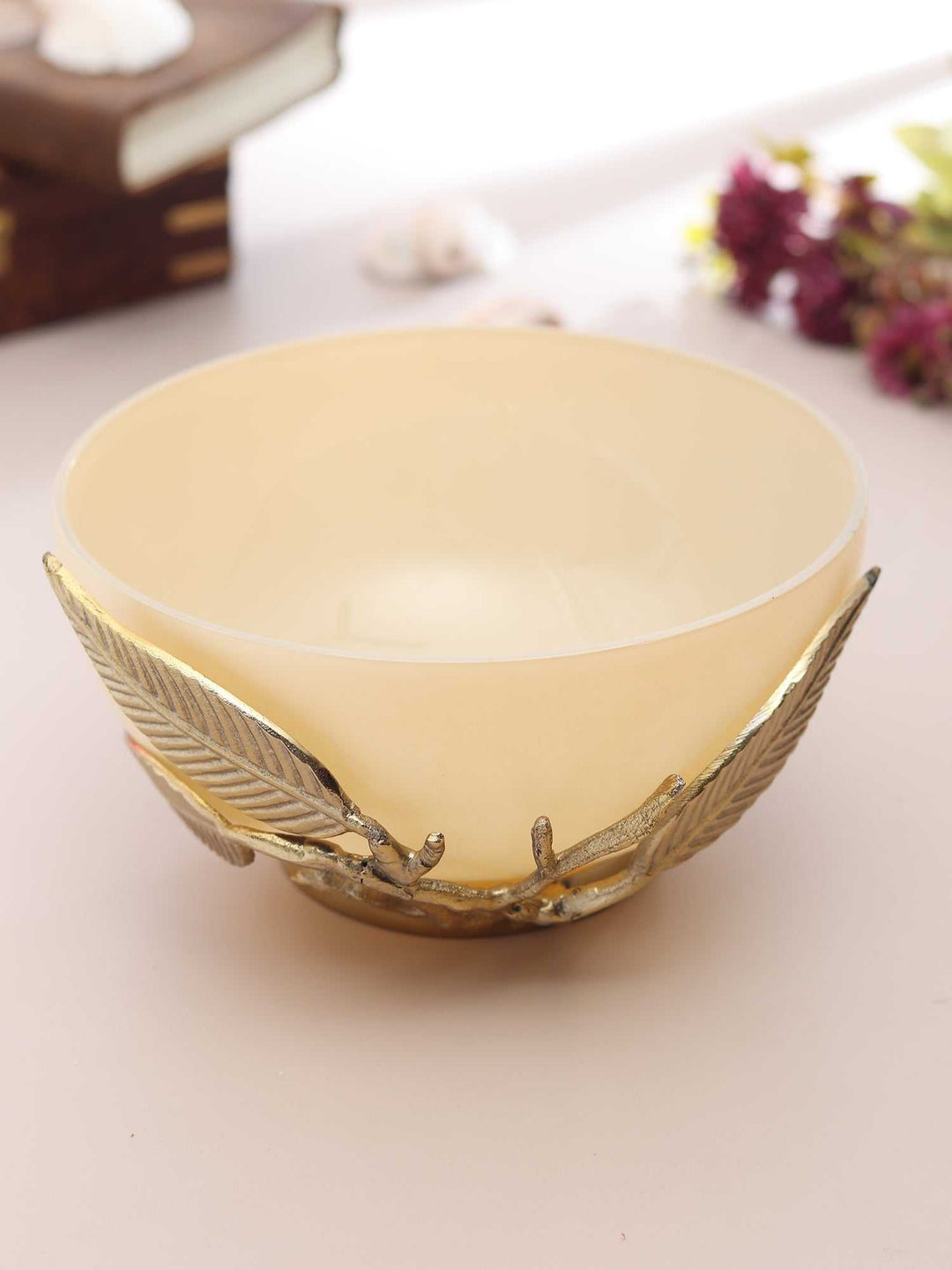 Enchanted Vine Glass Treasure | Vine-Wrapped Glass Bowl for Elegance