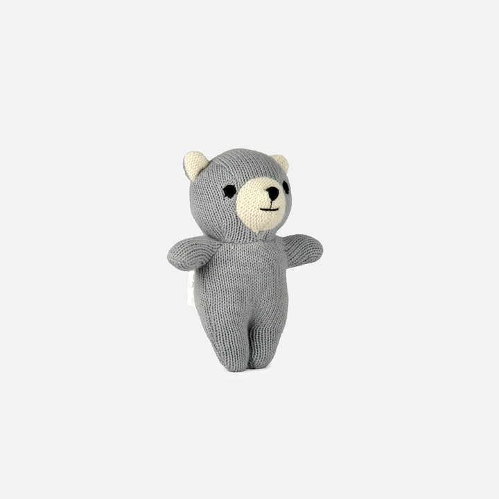 Ted the Knitted Bear Soft and Cuddly Toy for Babies and Toddlers