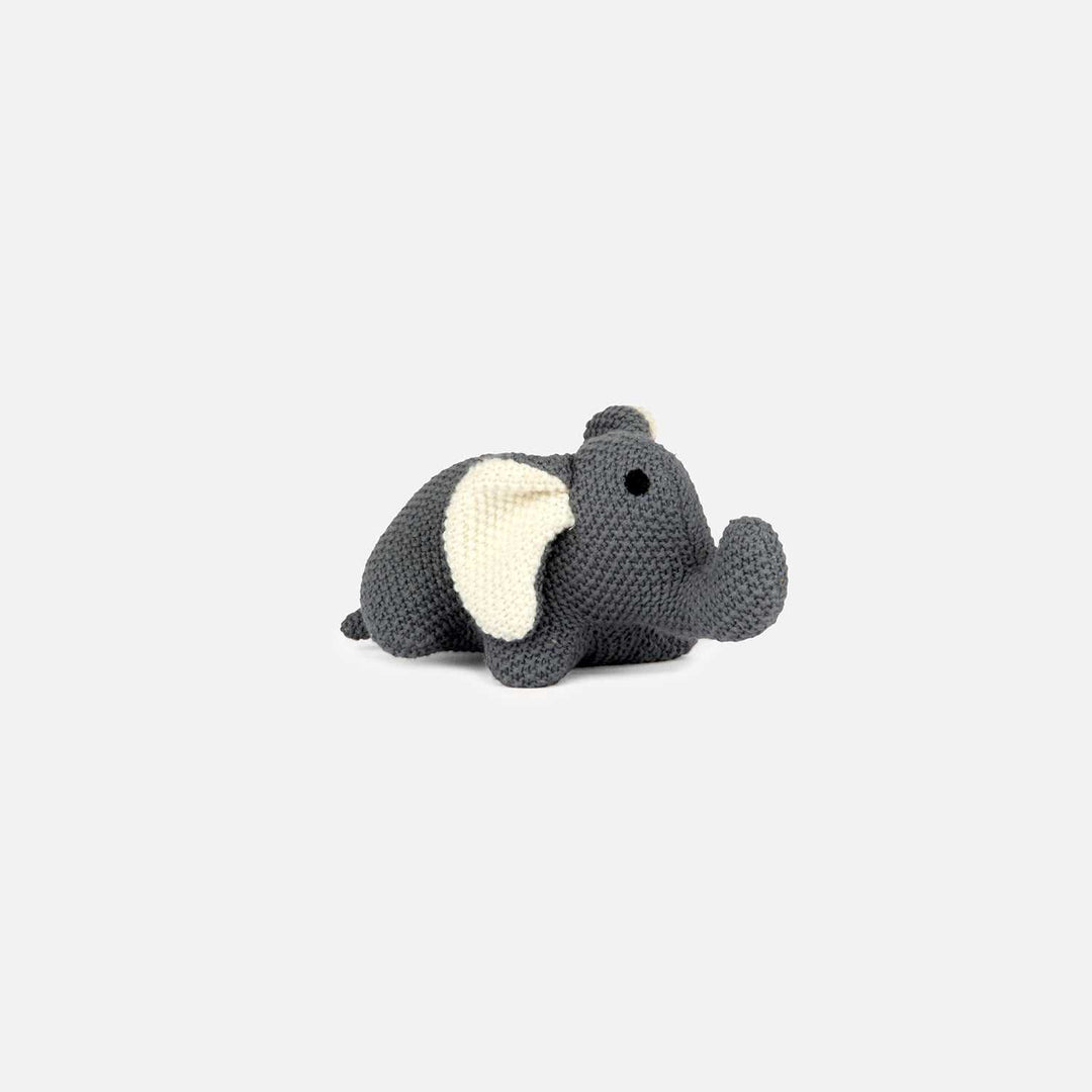 JoJo the Soft Knitted Elephant  I A Cuddly Comforting Companion