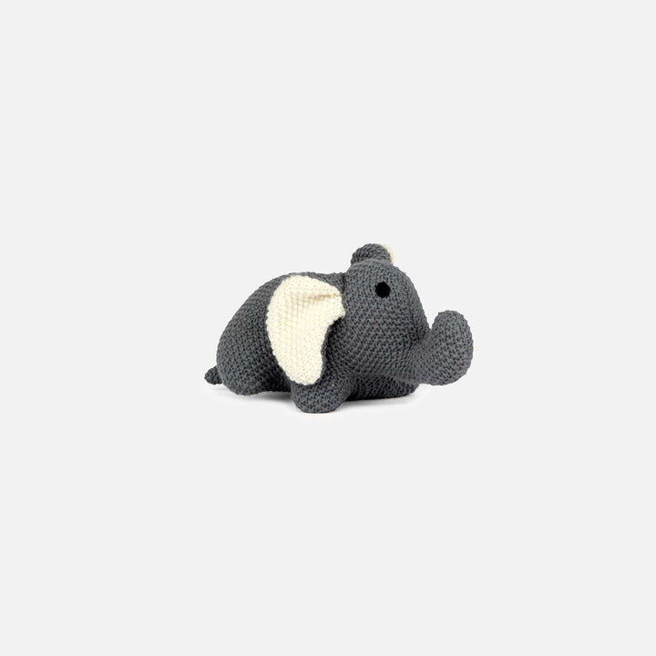JoJo the Soft Knitted Elephant  I A Cuddly Comforting Companion