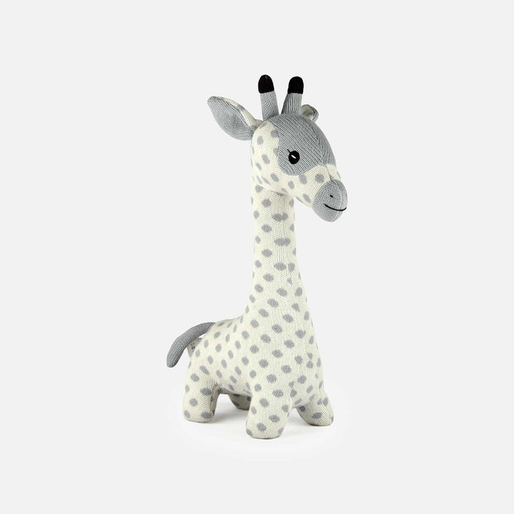 Polka Dotted Giraffe Soft Cuddle Toy for Babies