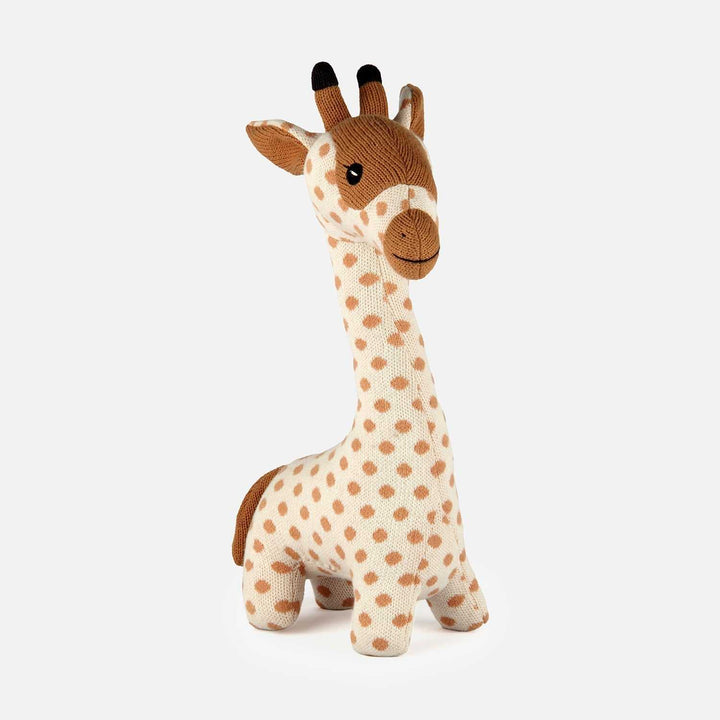 Polka Dotted Giraffe Soft Cuddle Toy for Babies