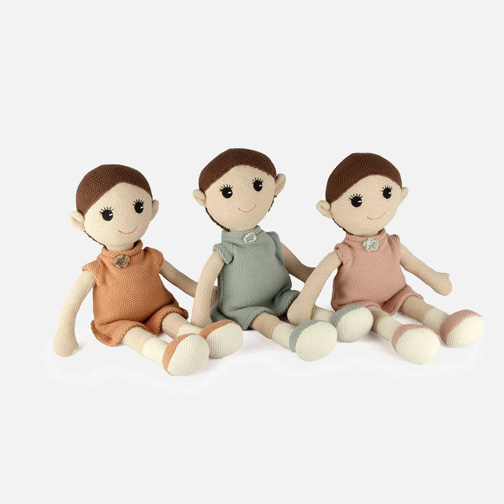 Eva the Braided Princess Doll I Soft Cotton Toy
