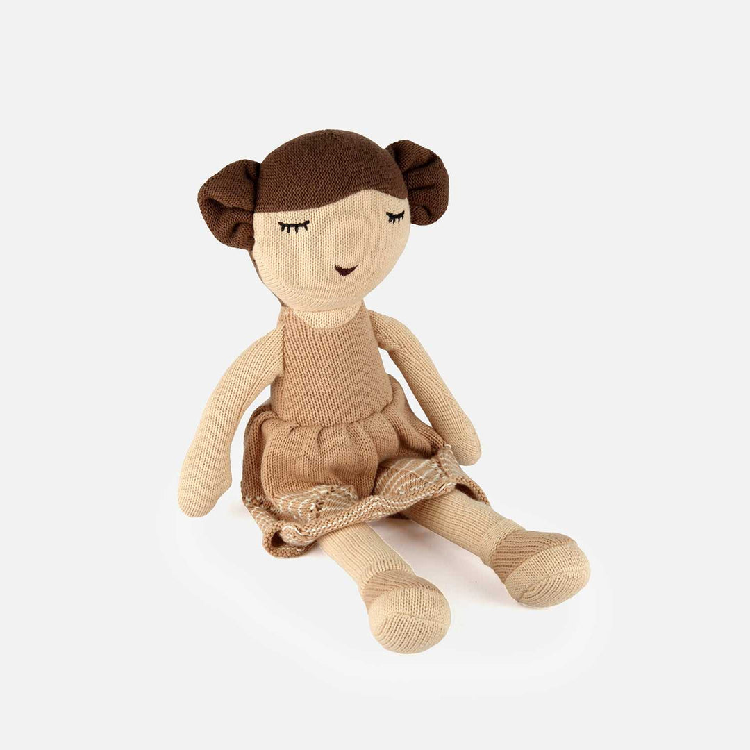 Pretty the Soft Stuffed Doll | Handmade Cotton Toy for Kids