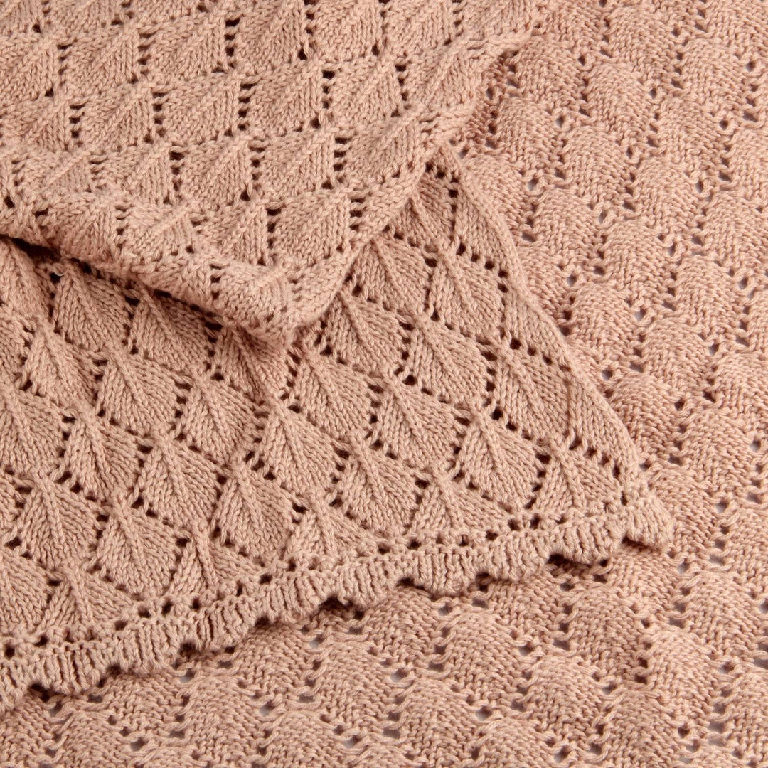 Diamond Design Baby Blanket Soft Cotton 80 x 100 cm