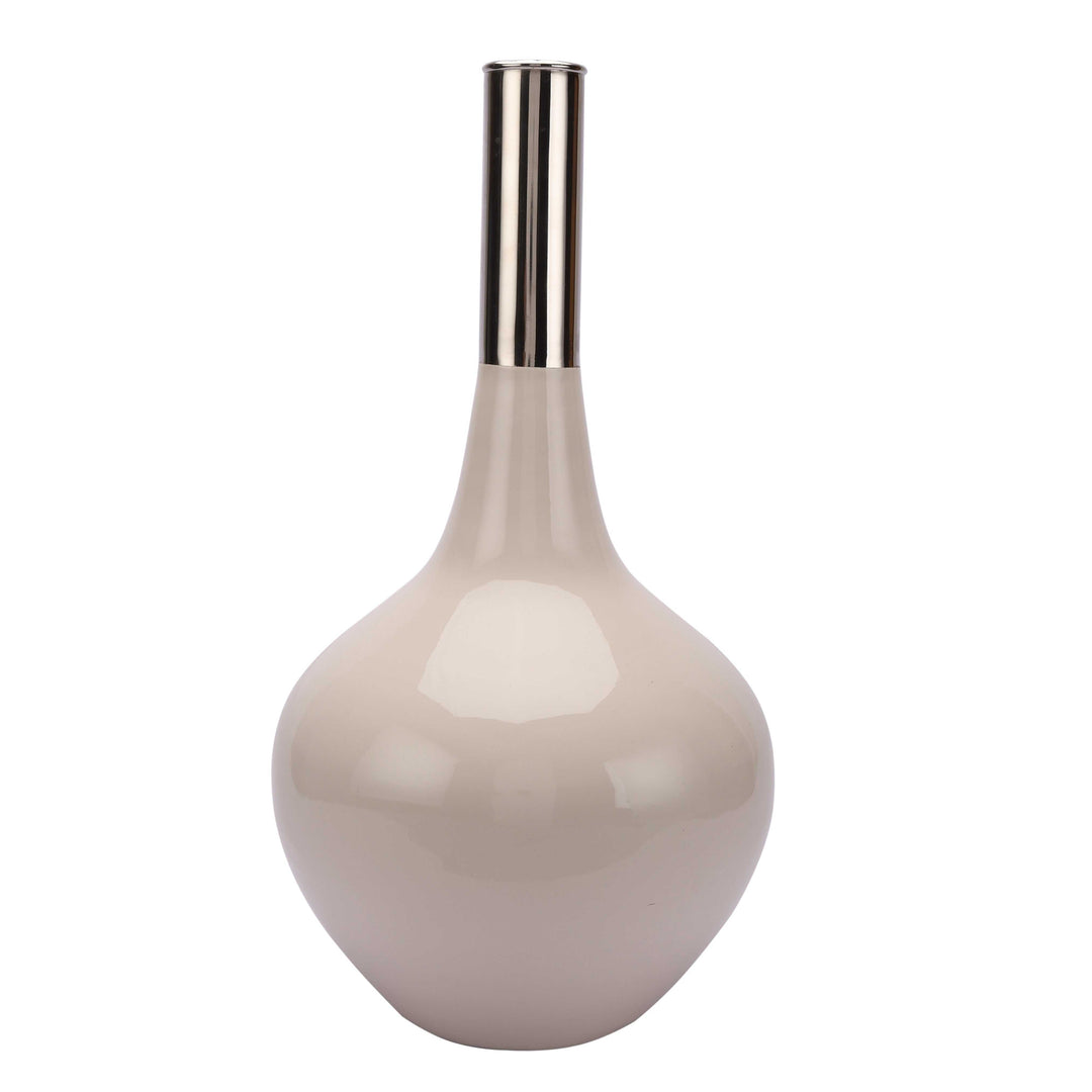 Stout Platinum Grace Vase | Large Grey Vase for Bold Statements