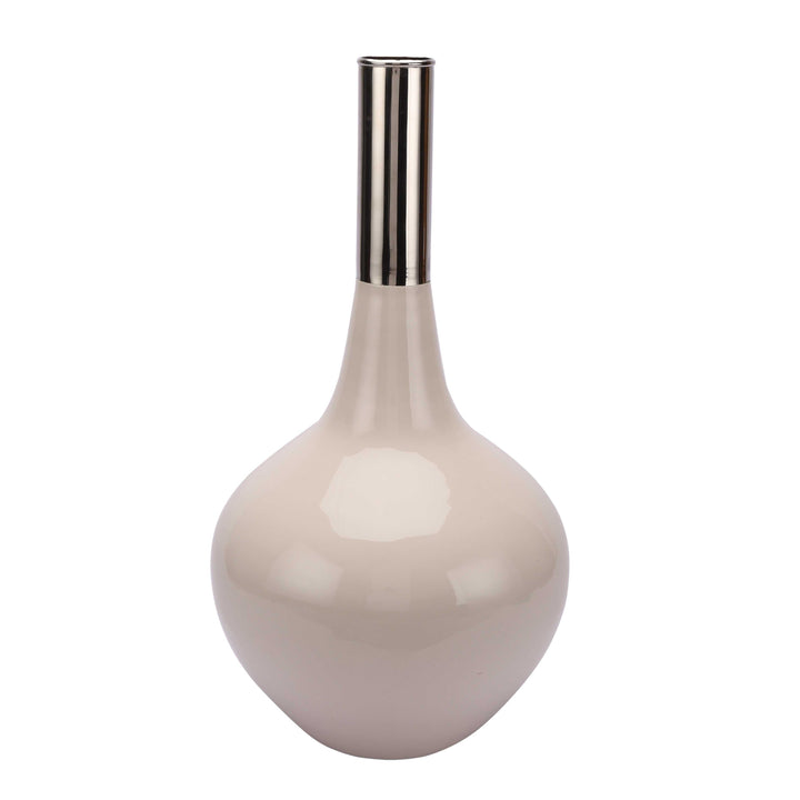 Stout Platinum Grace Vase | Large Grey Vase for Bold Statements