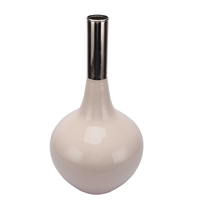 Stout Platinum Grace Vase | Large Grey Vase for Bold Statements