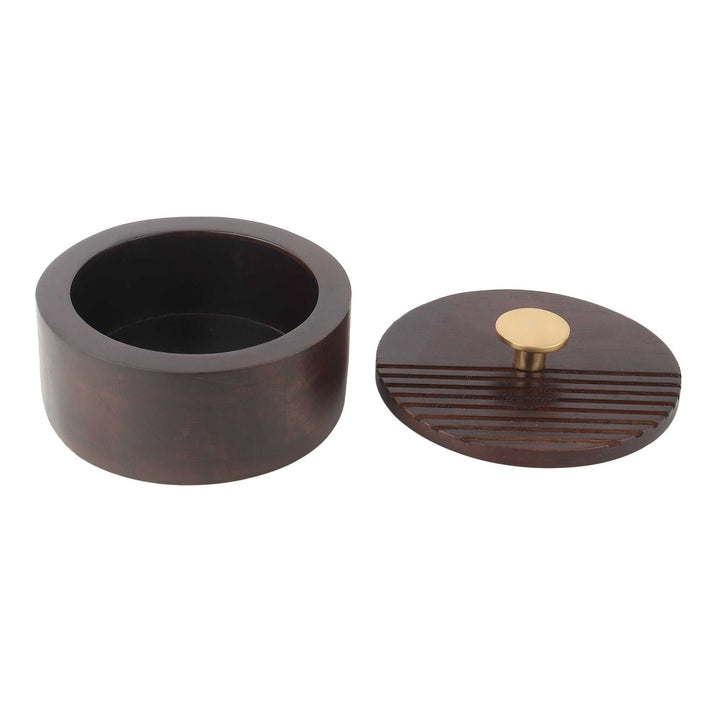 Artisan’s Stripes Trinket Haven | Handcrafted Striped Keepsake Box