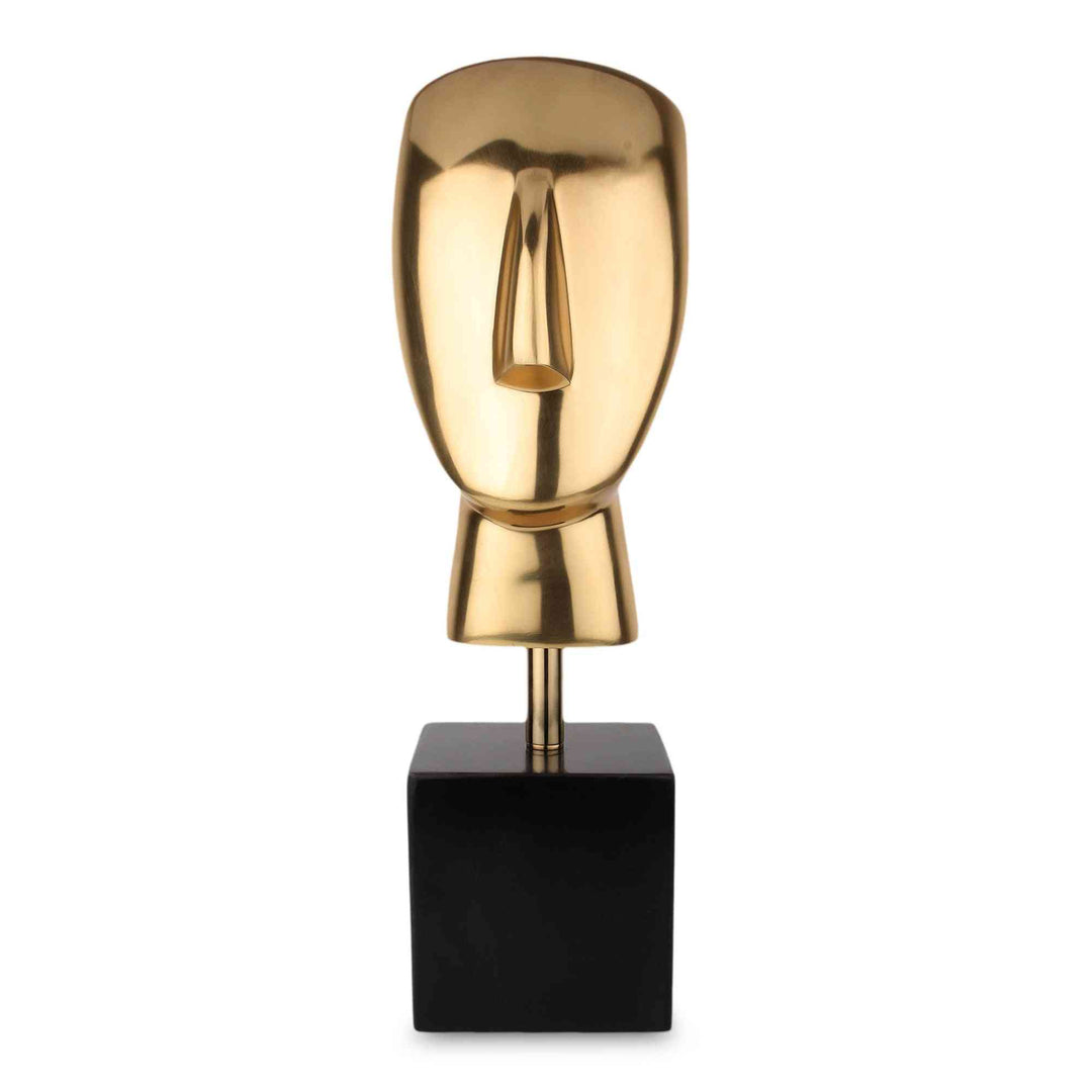 Marble Muse Abstract Visage | Artistic Sculpture for Modern Spaces